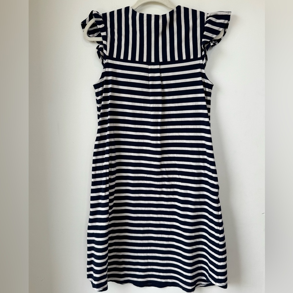 Monteau Black and White Striped Mini Dress - Picture 3 of 3